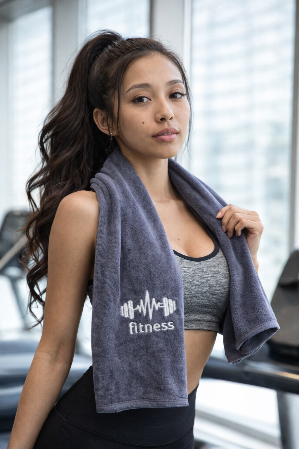 Serviette de sport en microfibre 25 × 110 cm