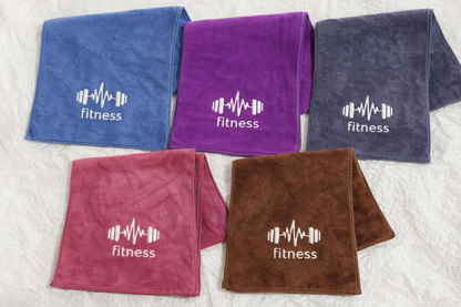 Serviette de sport en microfibre 25 × 110 cm